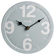 HOMELY 掛け時計 20cm ブルー 1J-171 BL