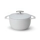 UNILLOY キャセロール 20cm（3.0L） 卯の花 鋳物ホーロー鍋 UC200WH