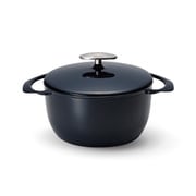 UNILLOY キャセロール 20cm(3.0L) 藍 鋳物ホーロー鍋 UC200NE