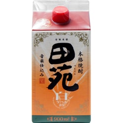 田苑酒造 田苑 麦 25度 パック 900ml [焼酎]