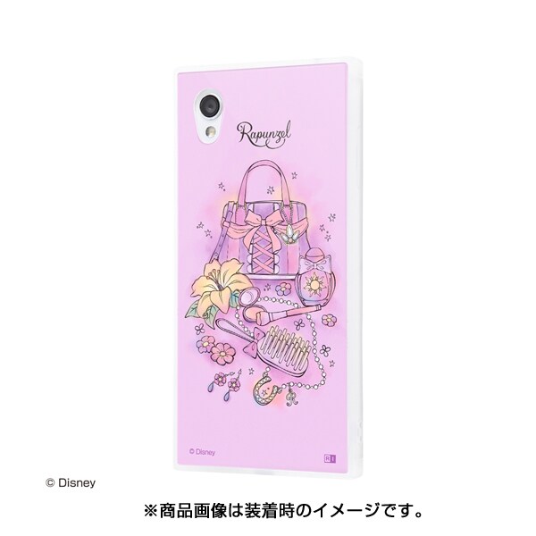 Iq Daqse2k2c 25 Off Rz001 Aquos Sense2用 ディズニーキャラクター Kaku Otona ラプンツェル Silk 耐衝撃ガラスケース