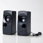 2.0chPCスピーカー 5W USB電源 ブラック MS-P09UBK