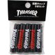 74600801 THRASHER 鉛筆キャップ5本セット Red [キャラクターグッズ]