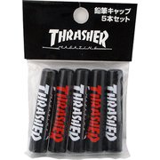 74600801 THRASHER 鉛筆キャップ5本セット Red [キャラクターグッズ]
