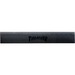 74601301 THRASHER 15cmスリム定規 Black [キャラクターグッズ]