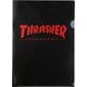 74601601 THRASHER クリアファイル Red [キャラクターグッズ]