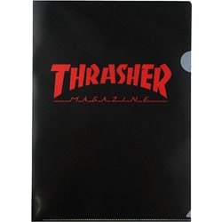 74601601 THRASHER クリアファイル Red [キャラクターグッズ]