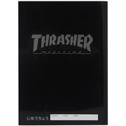 74602201 THRASHER 自由帳 Black [キャラクターグッズ]
