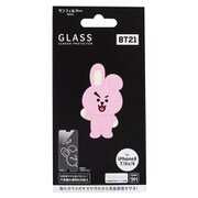 i32DBT19 [iPhone 8/iPhone 7/iPhone 6s/iPhone 6 ガラスフィルム BT21 COOKY]
