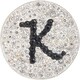 Initial Black K [クリップマーカー]