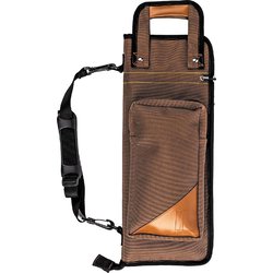 TDSB Transport DX Stick Bag [プロマーク ハイクオリティ・ドラムスティックバッグ 高耐水性バリスティックナイロン仕様（磁石付きレザーハンドル、ジッパー式ポケット、その他収納付き）]