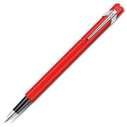 限定 849 万年筆 F(細字) 両用式 レッド 0841-570
