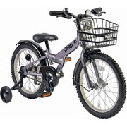 子ども用自転車 18×1.95 E/V フレーム 220mm JEEP JE-18G GUNMETAL
