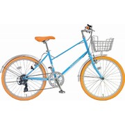 折りたたみ自転車 24×1.75 E/V フレーム 400mm Volkswagen VW-247L ICE BLUE