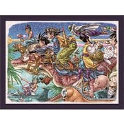 MA-21 まめパズル ドラゴンボール ゴーゴーパラダイス [ジグソーパズル 150ピース（完成サイズ：7.6×10.2cm）]