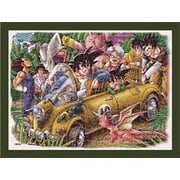 MA-22 まめパズル ドラゴンボール ジャングルドライブ [ジグソーパズル 150ピース（完成サイズ：7.6×10.2cm）]