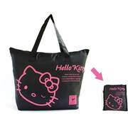 折りたたみ 大型ファスナートート ハローキティ ウインク KT-20TB-KITTY