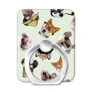 AJ-0301-RING-GREN [スマートフォンリング ギズモビーズ バナーバレット Stylish dog Green]