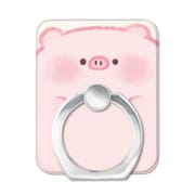 OM-0049-RING [スマートフォンリング ギズモビーズ ふじもとめぐみ ピタッとくっつくこぶた]