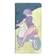 OD-0544-MLTI-YELL [マルチ対応 手帳型ケース ギズモビーズ ボブa.k.aえんちゃん Sea breeze]