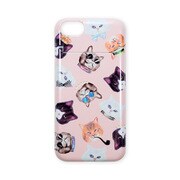 AB-0973-IP78-PINK [iPhone 8/7 ミラーケース ギズモビーズ バナーバレット gangster cat Pink]