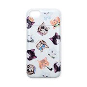 AB-0973-IP78-WHIT [iPhone 8/7 ミラーケース ギズモビーズ バナーバレット gangster cat White]