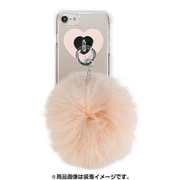 AB-0963-IP67-NUDI [iPhone 8/7/6s/6 クリアケース ギズモビーズ ダズリン FUR LATTE BEIGE]