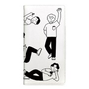 OD-0550-IP67-WHIT [iPhone 8/7 手帳型ケース ギズモビーズ わかる たくさんの人 ホワイト]