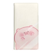OM-0045-IP67 [iPhone 8/7/6s/6 手帳型ケース ギズモビーズ ふじもとめぐみ ピタッとくっつくこぶた]