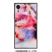 AB-0948-IPXR-PINK [iPhone XR ガラスケース ギズモビーズ スクエア型 KWH OPAL PNK]
