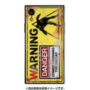 AB-0951-IPXR [iPhone XR ガラスケース ギズモビーズ スクエア型 KWH WARNING DANGER]