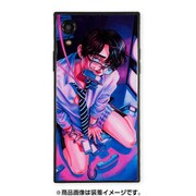 AB-0955-IPXR-PURP [iPhone XR ガラスケース 消極的社畜]