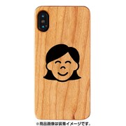 OD-0552-IP0X-BLAK [iPhone XS/X ウッドケース ギズモビーズ わかる 女の人]
