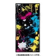 AB-0948-IPXM-BLAK [iPhone XS Max ガラスケース ギズモビーズ スクエア型 KWH BIGBANG BLK]