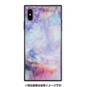 AB-0948-IPXM-LILA [iPhone XS Max ガラスケース ギズモビーズ スクエア型 KWH OPAL SHELL]
