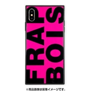 AB-0952-IPXM-PINK [iPhone XS Max ガラスケース ギズモビーズ スクエア型 KWH FRAPBOIS PINK]