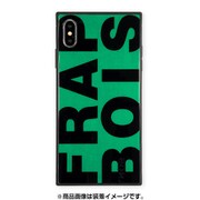 AB-0952-IPXM-GREN [iPhone XS Max ガラスケース ギズモビーズ スクエア型 フラボア FRAPBOIS GREEN]
