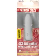 モバイルバッテリー 3300mAh ホワイト FBT-PSE335YWH
