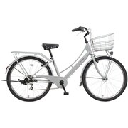 シティサイクル カンペール 276-A 外装6段変速 ライトグレー MK-19-050