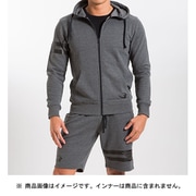 MA034MGY [スウェットセットアップ ハーフパンツ タイプ3 メンズ Mサイズ グレー]