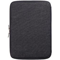 MacBook Air Retina 13/Pro 13 Type-C 軽量クッションケース ジッパー式 ブラック TR-MB1813-BZ-MGBK