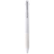 ジェットストリーム 3色 スリムコンパクト 0.5mm インク色:3色(黒・赤・青) 本体色: ホワイト SXE3JSS05.1