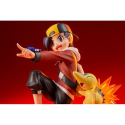 ARTFX J ポケットモンスター　ヒビキ with ヒノアラシ コトブキヤ ARTFX J ポケットモンスター 1/8 ヒビキ with