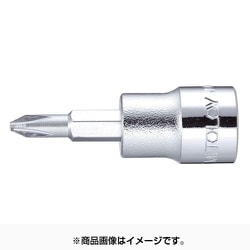 21BHT [1/4インチ ドライバービットソケット プラスNO1]