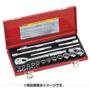 SN319M [3/8インチ ソケットレンチ メタルケース 19点セット]