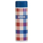 ステンレス マグ ボトル 500ml 水筒 ブロック チェック 314-450