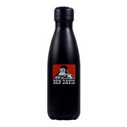 瓶型 ステンレスボトル 400ml 水筒 ブラック 600-201