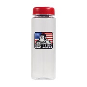 クリアボトル 500ml 水筒 レッド 600-402