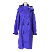 クルクルロングコート L レインコート メンズ オーシャンブルー K500-OBL-L