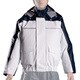 ナダレス空調服ブルゾン L レインパーカ メンズ ホワイト 6097